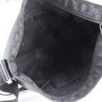 Gucci GG Nylon Leather Shoulder Bag Crossbody Messenger Business Tote — view 7