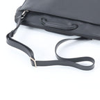 Gucci 015 Leather 2-Way Business Shoulder Document Briefcase Tote — view 8