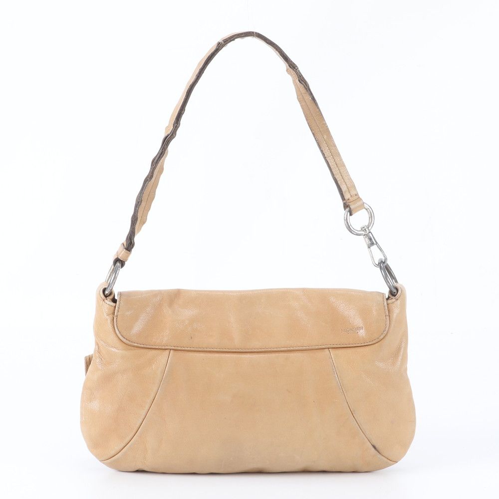 Saint Laurent YSL Rive Gauche Naja Leather Shoulder Bag — view 3