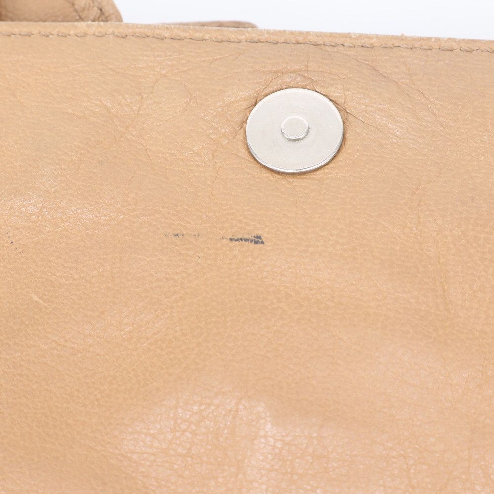 Saint Laurent YSL Rive Gauche Naja Leather Shoulder Bag — view 8