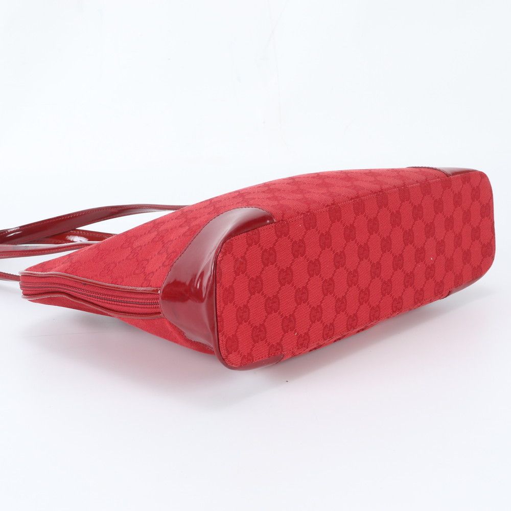 Gucci GG Canvas 002 Leather Tote Shoulder Hand — view 5
