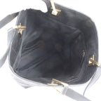 Gucci GG Canvas 002 Leather Tote Shoulder Hand Black — view 7