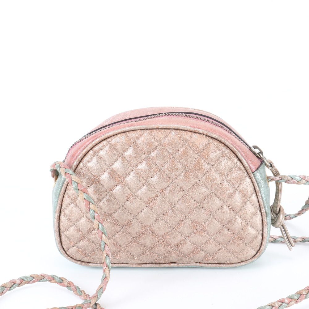 Gucci Horsebit Laminated Quilted Leather Shoulder Bag Crossbody — view 3