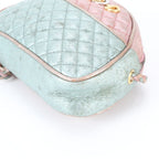 Gucci Horsebit Laminated Quilted Leather Shoulder Bag Crossbody — view 6