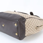 Gucci Diamante Double Leather Tote Shoulder Hand — view 6