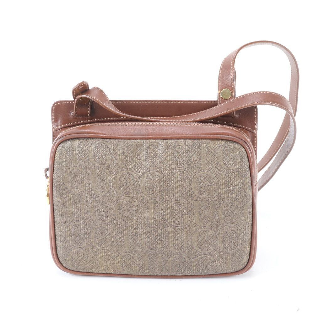 Gucci Vintage 007 23 Leather Shoulder Bag Crossbody — view 3