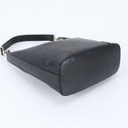 Gucci Leather Shoulder Bag Hand Black — view 5