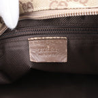 Gucci GG Canvas Leather Tote Shoulder Business — view 8