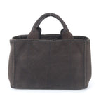 Prada Canapa Handbag Tote Black — view 3