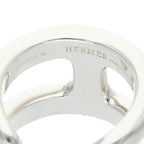 Hermes Osmose PM Silver Ring — view 3