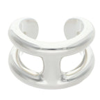 Hermes Osmose PM Silver Ring