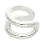 Hermes Osmose PM Silver Ring — view 4