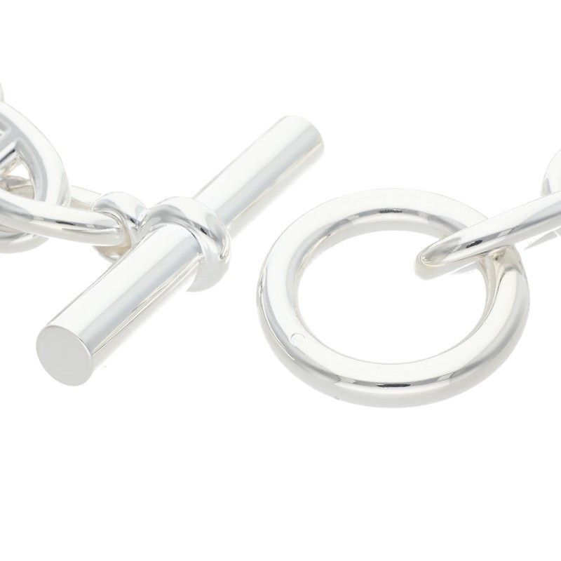 Hermes Chaine D'ancre TGM Silver Bracelet — view 4