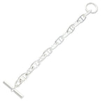Hermes Chaine D'ancre TGM Silver Bracelet — view 2