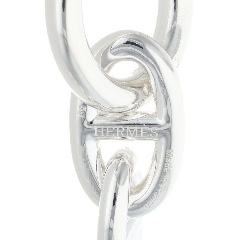 Hermes Chaine D'ancre TGM Silver Bracelet — view 3