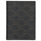 Celine Triomphe Canvas Passport Case