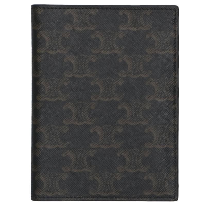 Celine Triomphe Canvas Passport Case