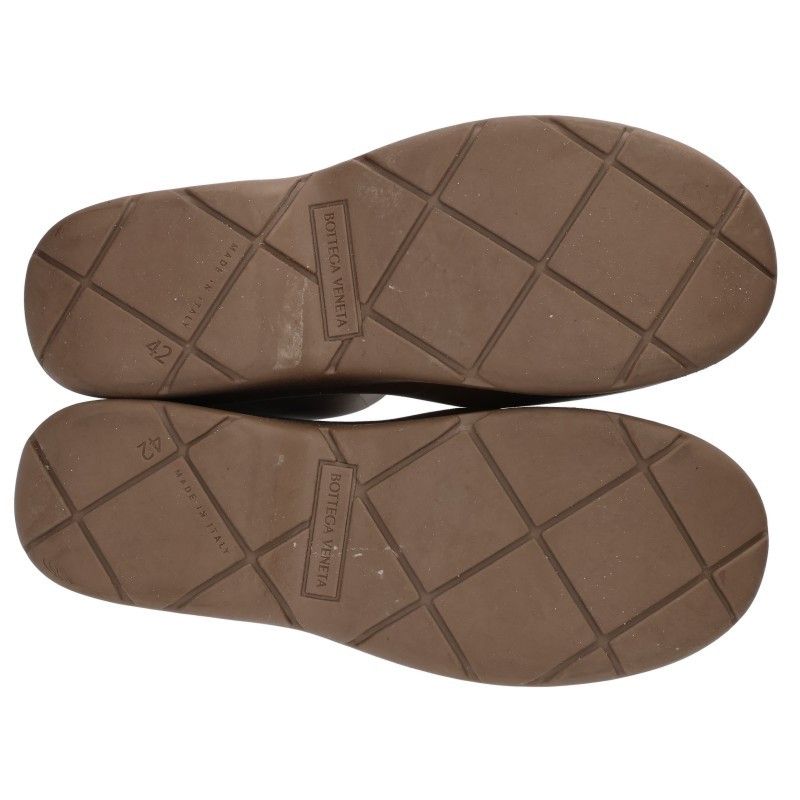 Bottega Veneta Puddle Paddle Lava Rain Boots — view 3