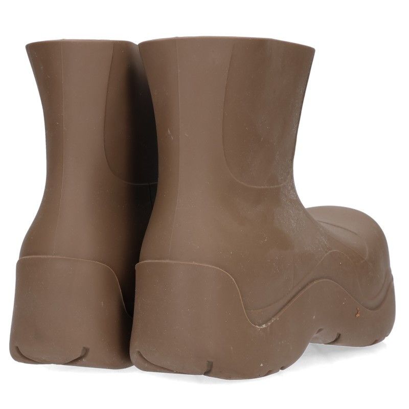 Bottega Veneta Puddle Paddle Lava Rain Boots — view 2