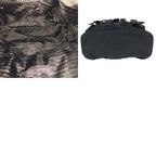 Prada Tessuto Black Silver Nylon Leather Backpack — view 9