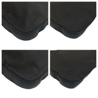 Prada Tessuto Black Silver Nylon Shoulder Bag Pochette — view 4