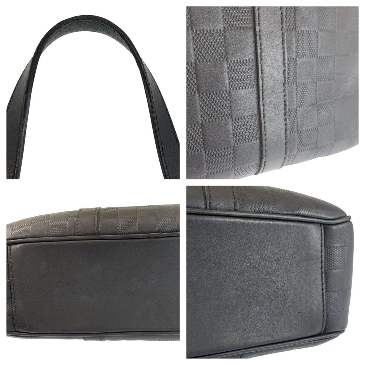 Louis Vuitton Damier Infini Tadao PM Onyx Black Tote Business — view 6