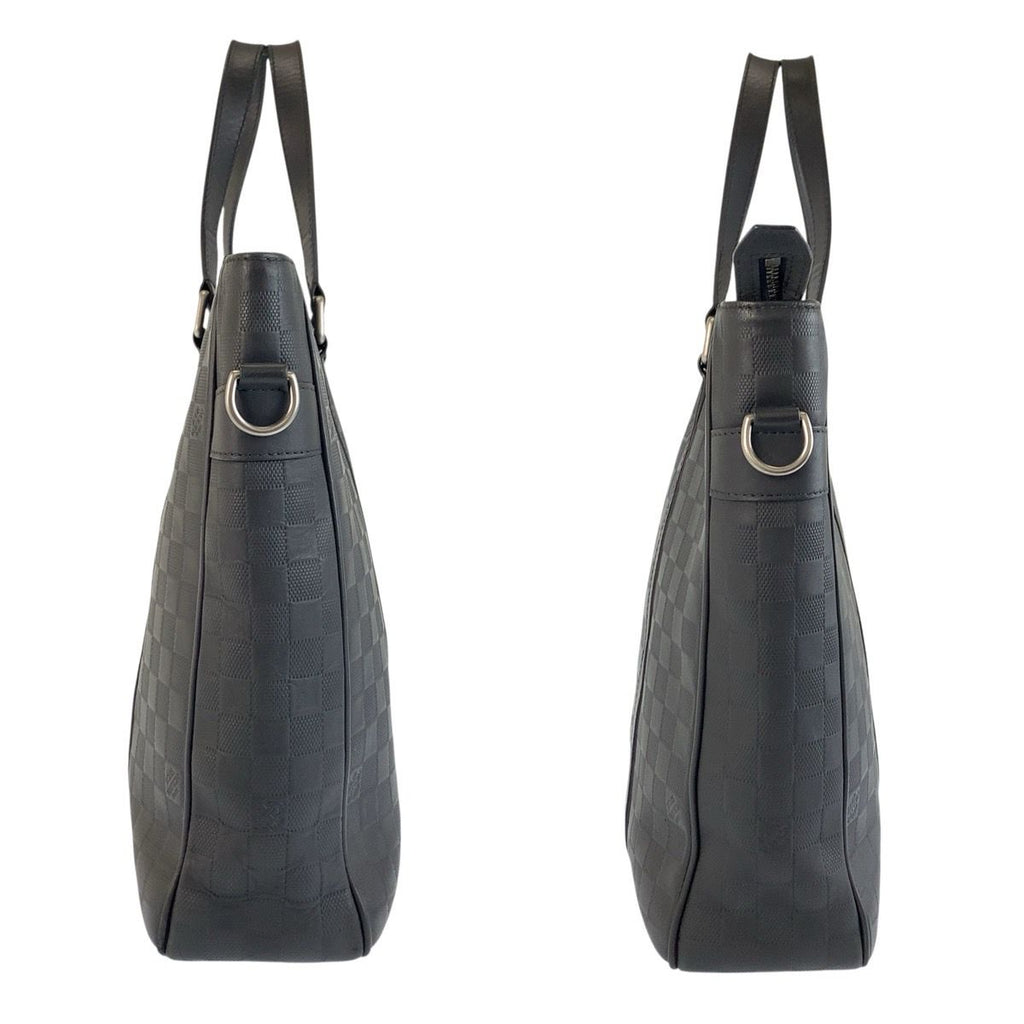 Louis Vuitton Damier Infini Tadao PM Onyx Black Tote Business — view 8