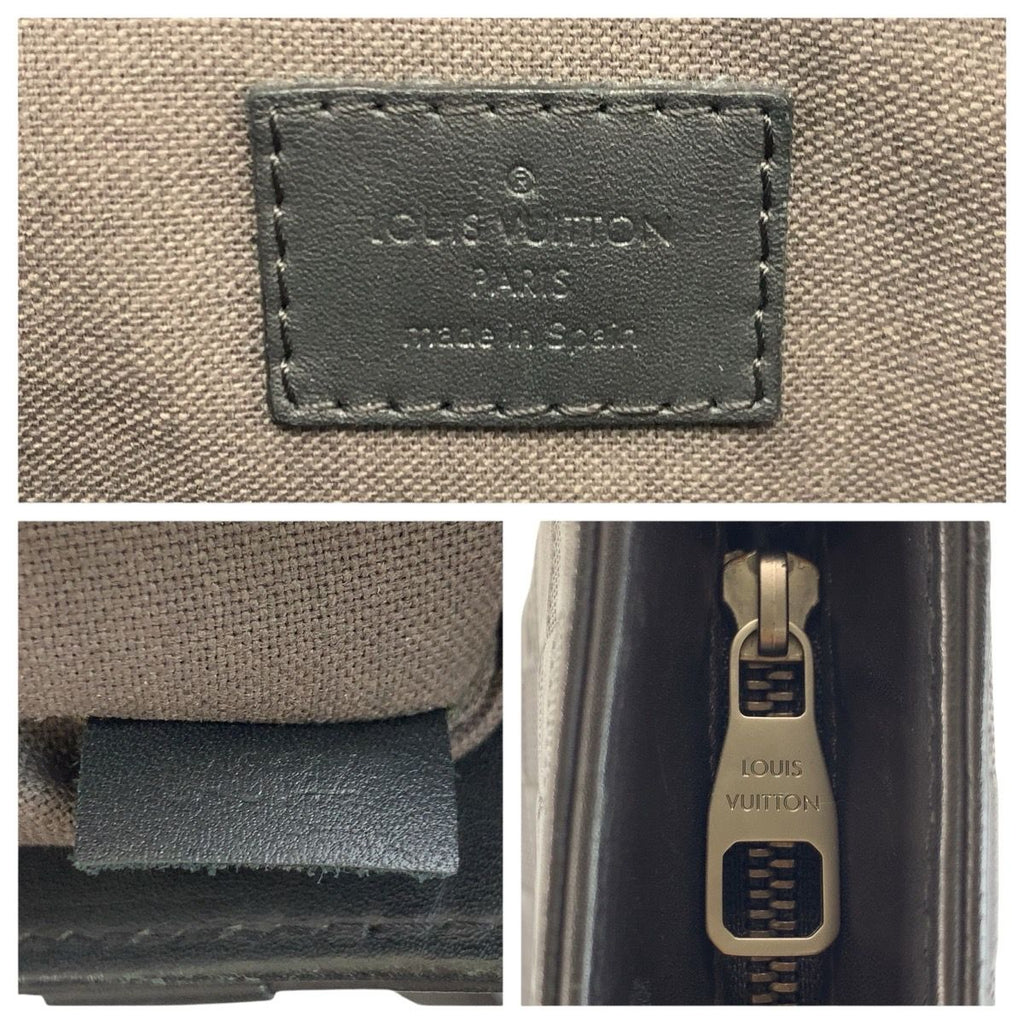 Louis Vuitton Damier Infini Tadao PM Onyx Black Tote Business — view 3