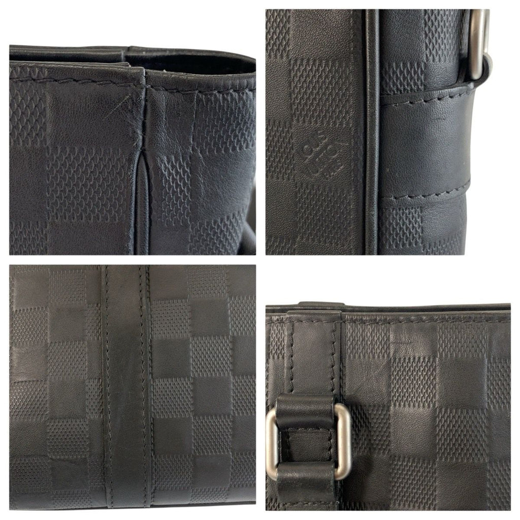 Louis Vuitton Damier Infini Tadao PM Onyx Black Tote Business — view 5