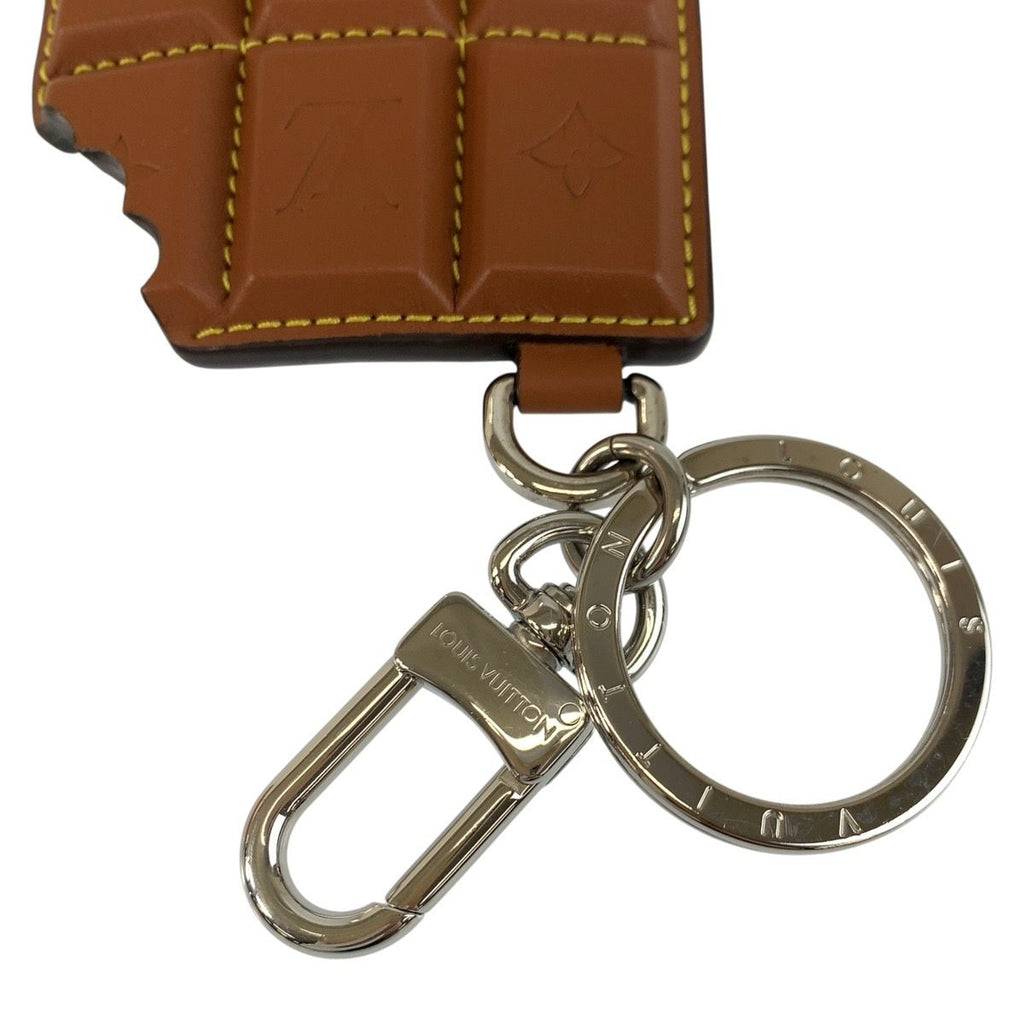 Louis Vuitton Monogram LV Chocolate Bar Brown Charm — view 3
