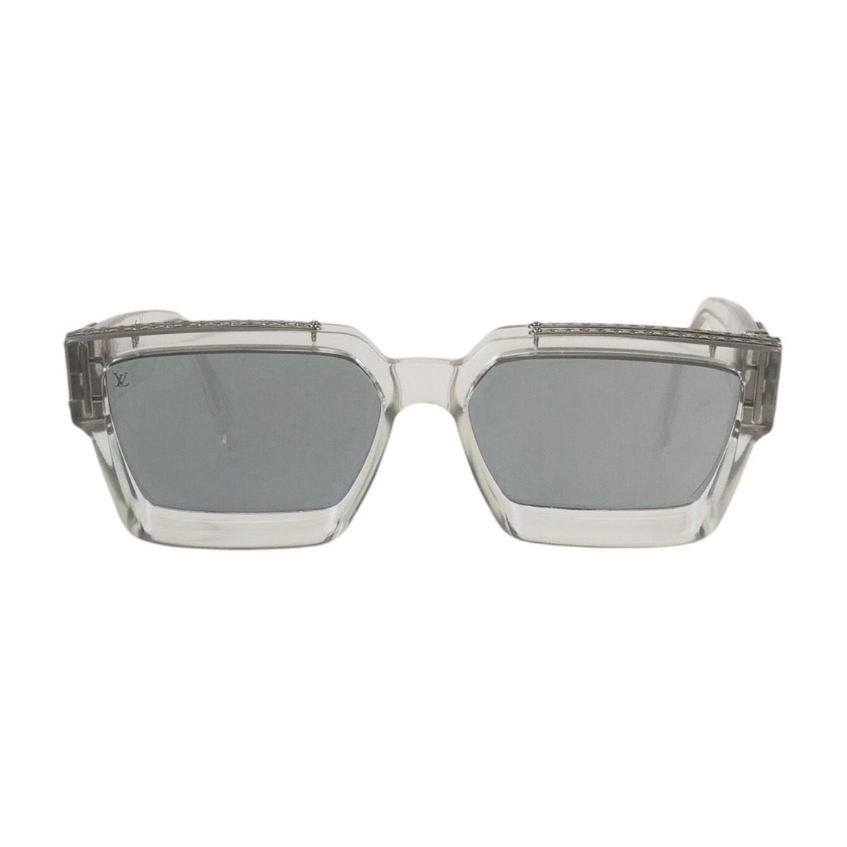 Louis Vuitton Eyewear 1.1 Millionaire Transparent Clear Acetate Metal Sunglasses — view 2