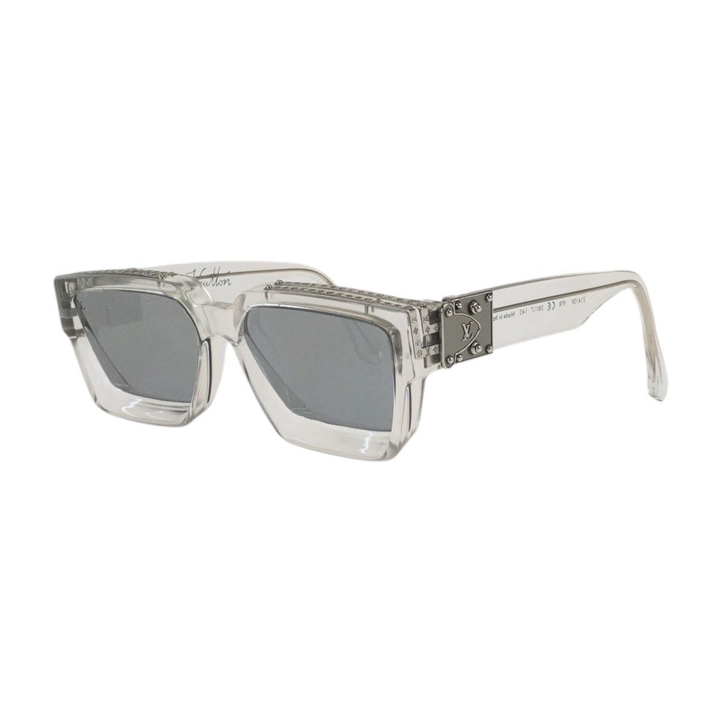 Louis Vuitton Eyewear 1.1 Millionaire Transparent Clear Acetate Metal Sunglasses