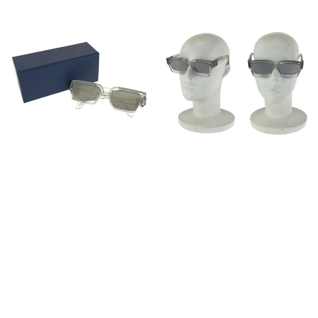 Louis Vuitton Eyewear 1.1 Millionaire Transparent Clear Acetate Metal Sunglasses — view 9