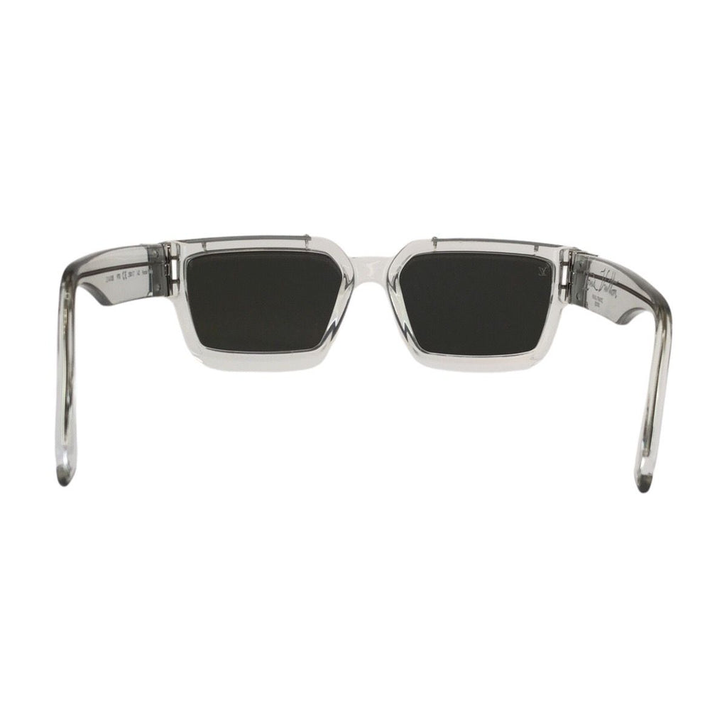 Louis Vuitton Eyewear 1.1 Millionaire Transparent Clear Acetate Metal Sunglasses — view 3