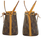 Louis Vuitton Monogram Nano Noe Brown Gold Shoulder Bag Pochette — view 6