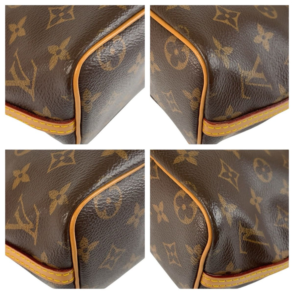 Louis Vuitton Monogram Nano Noe Brown Gold Shoulder Bag Pochette — view 4