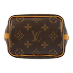 Louis Vuitton Monogram Nano Noe Brown Gold Shoulder Bag Pochette — view 8