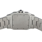 Cartier Santos Galbe LM Watch SS Quartz Ivory — view 4