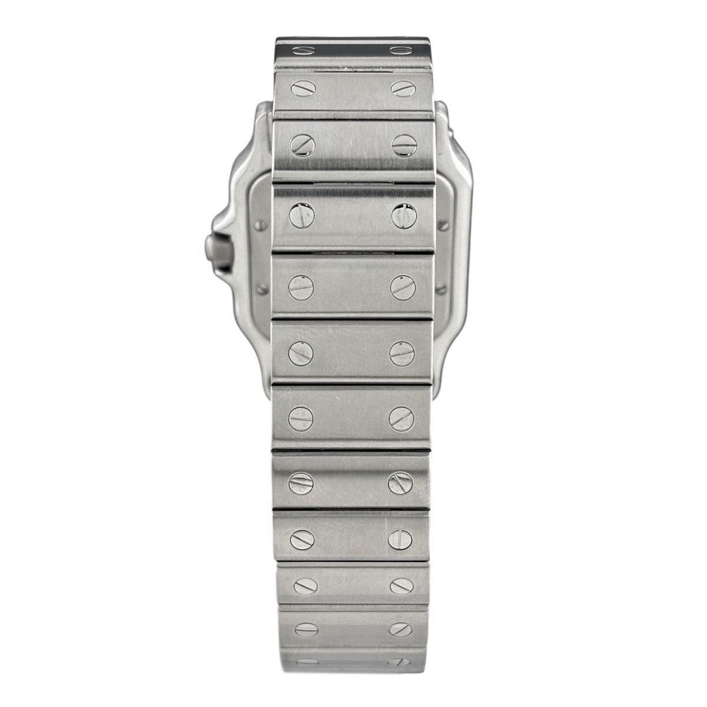 Cartier Santos Galbe LM Watch SS Quartz Ivory — view 3