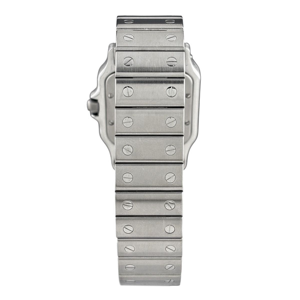 Cartier Santos Galbe LM Watch SS Quartz Ivory — view 3