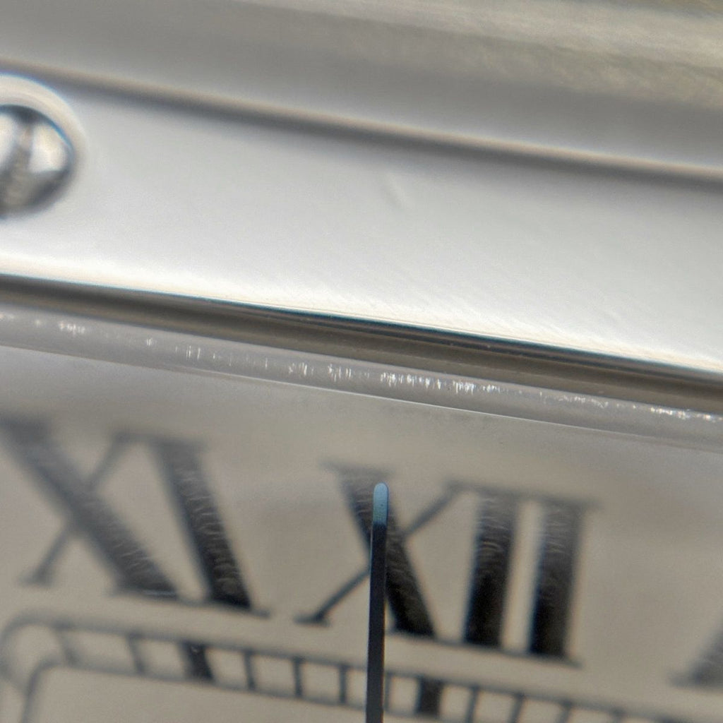 Cartier Santos Galbe LM Watch SS Quartz Ivory — view 7