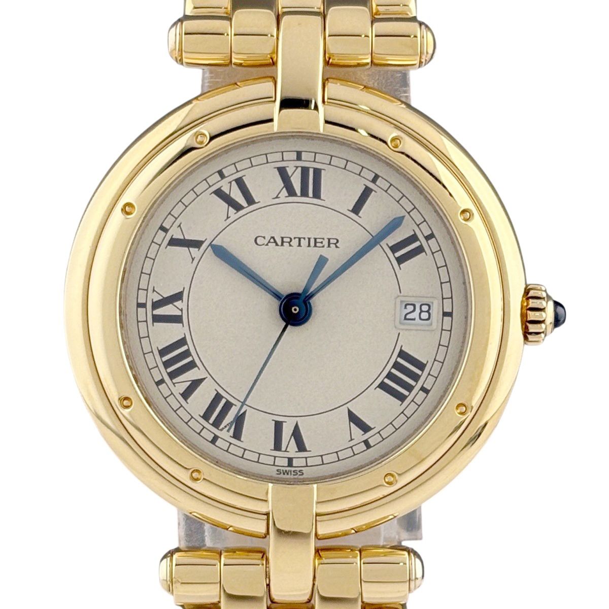Cartier Panthere Vendome LM Watch YG Quartz Ivory