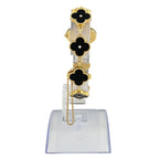 Van Cleef & Arpels Alhambra Watch YG Diamond Onyx Quartz Black — view 3