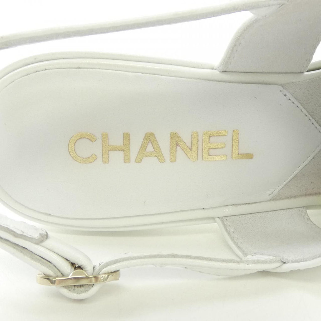 Chanel Sandals White — view 6