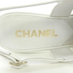 Chanel Sandals White — view 6
