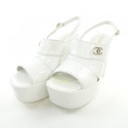 Chanel Sandals White — view 3