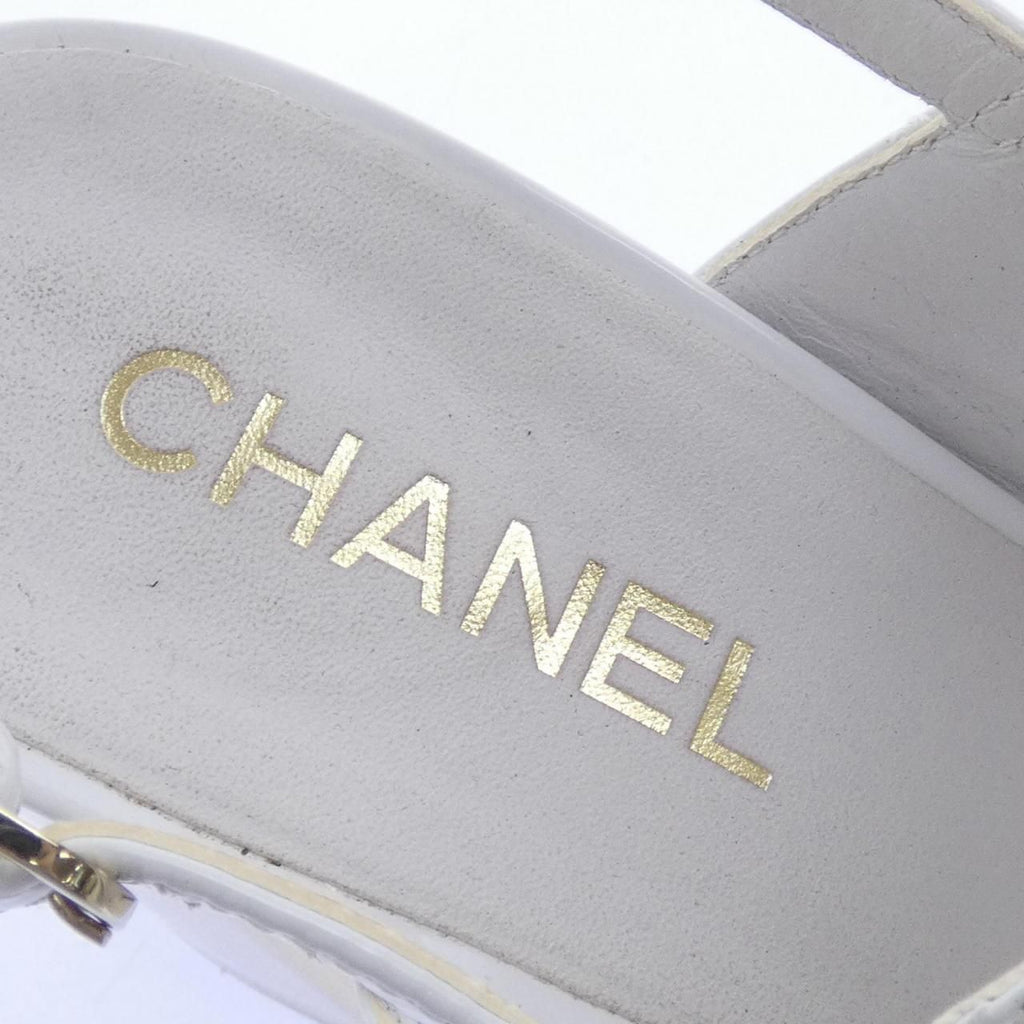 Chanel Sandals White — view 6