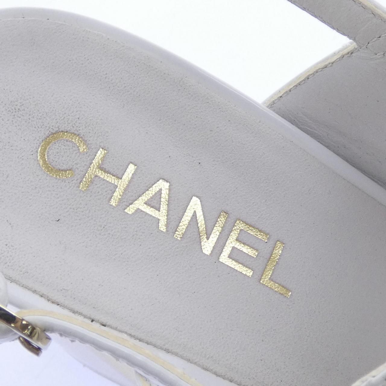 Chanel Sandals White — view 6