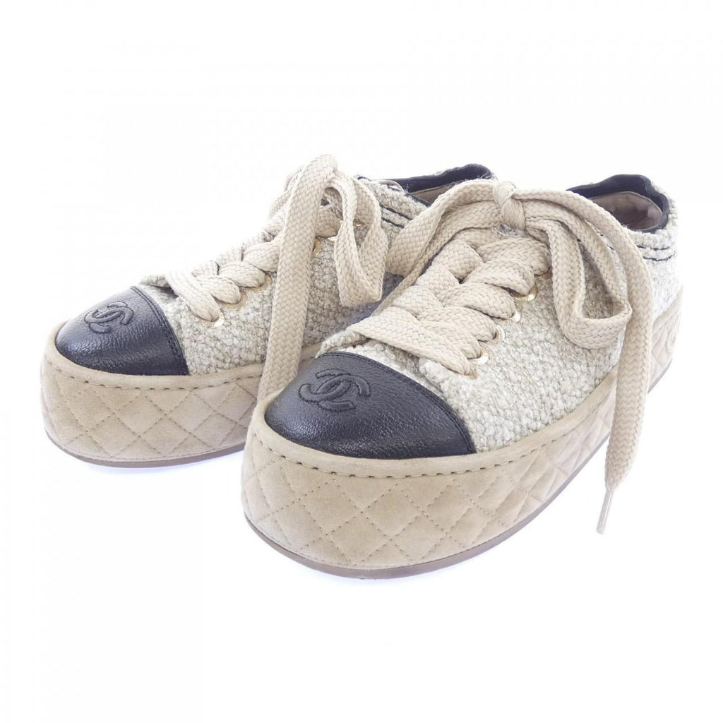 Chanel Sneakers Beige — view 3