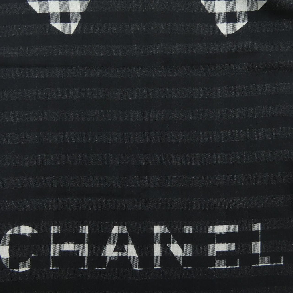 Chanel Stole Scarf Black — view 4